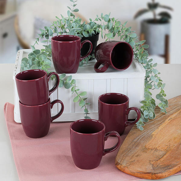 Mürdüm Bulut Kupa 9 Cm 6 Adet | Keramika