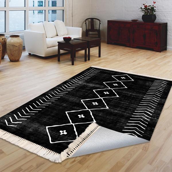 Milano Yıkanabilir Dekoratif Halı Kaymaz Taban | 8mm | MLN-DOT-HT572