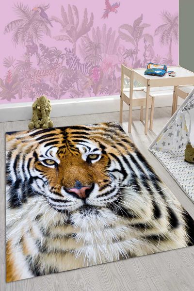 Birkilim Yıkanabilir İpeksi Kaymaz Taban Çocuk Odası Halısı | MLN-IP-HY-1167