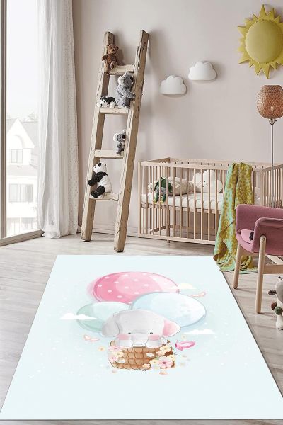 Birkilim Yıkanabilir Dekoratif Halı İpeksi Kaymaz Taban | MLN-IP-HP-720