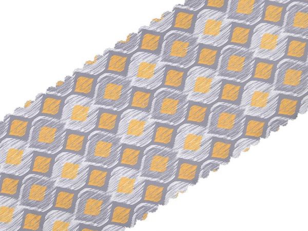 Arya Patterned Runner Yellow