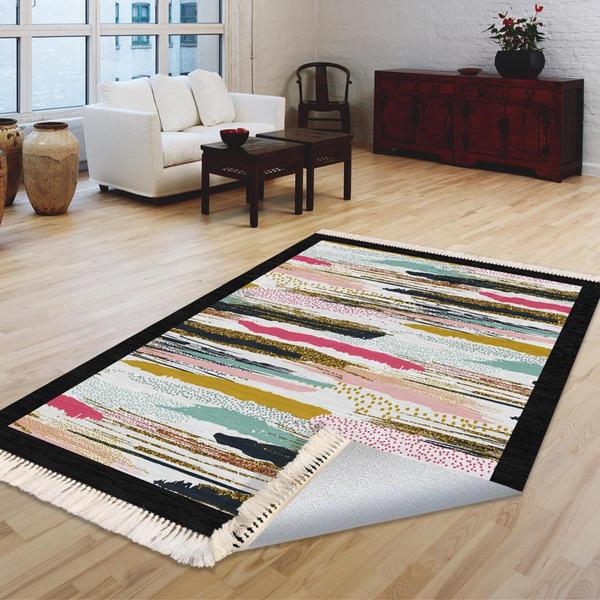 Milano Yıkanabilir Dekoratif Halı Kaymaz Taban | 8mm | MLN-HS233-1