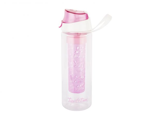 Tantitoni | Pembe Plastik Detox Su Şişesi 750 ml