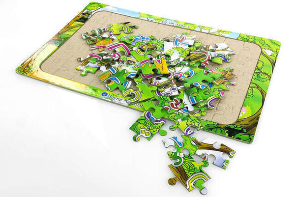 Children's Elifbasi Quran Letters Puzzle-1126