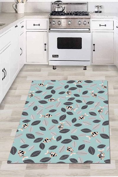 Birkilim Yıkanabilir İpeksi Kaymaz Taban Mutfak Halısı | MLN-IP-HT-954