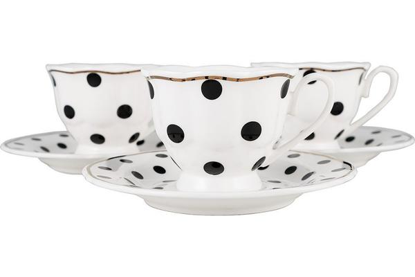 Hayal | Türk Kahve Seti | Siyah-Beyaz-Altın | 6 Kişilik | By-alz-p180203-6