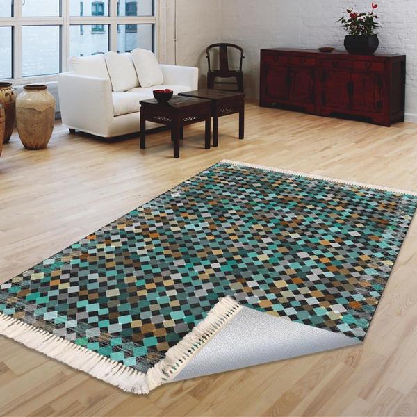 Milano Yıkanabilir Dekoratif Halı Kaymaz Taban | 8mm | MLN-HS326-1