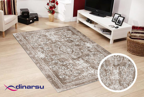 Dinarsu Yıkanabilen Halı | Sunshine | Kum |1126-Sand