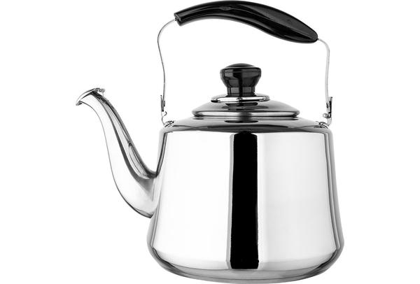 Sieghild 3L Çaydanlı Demlik Gümüş | Paslanmaz Çelik