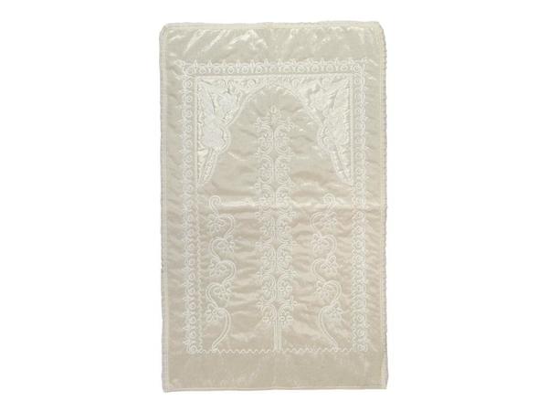 Tapis de prière Velvet Style Laseli Lux Crème