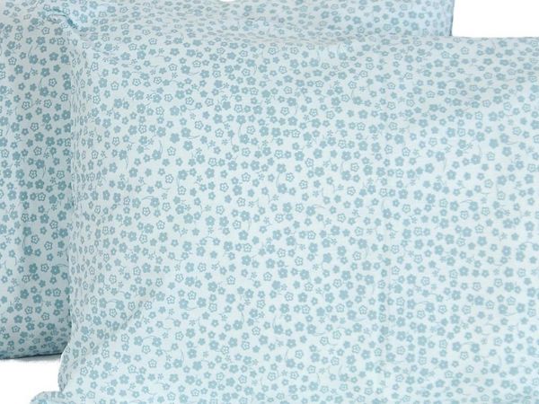 Floral 2-Pack Pillowcase Blue