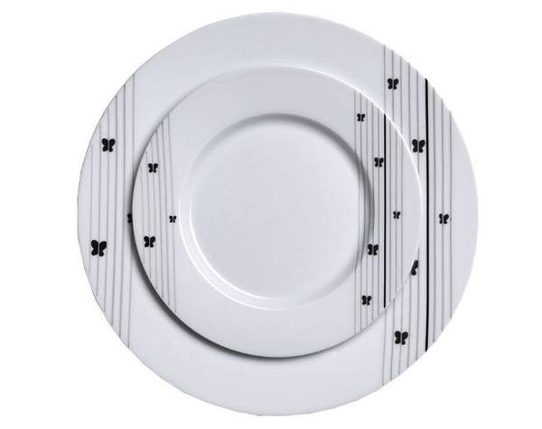 Korkmaz Bianca Collection Yemek Takımı | 86 Parça | 12 Kişilik | Yuvarlak | A8010