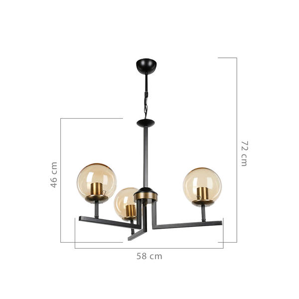 Lustre à 3 DEL Sandero