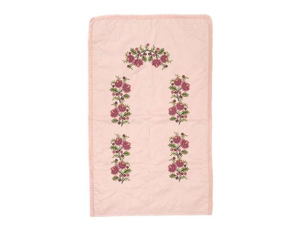 Kreuzstich-Stickerei Soft Prayer Rug Powder Claret Red