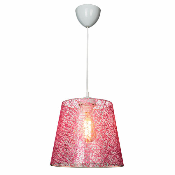 26 'Conical Pendant Net Pink