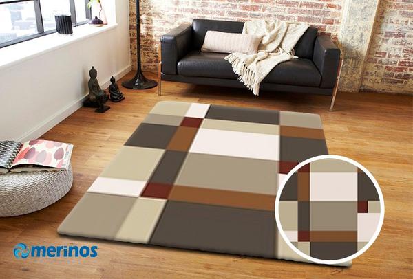 Merinos Casa Mozaik Halı | Bej | 853-710-Beige