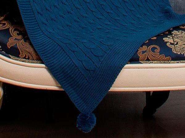 بطانية تريكو منسوجة بنقشة تلفزيون تومي بنزين