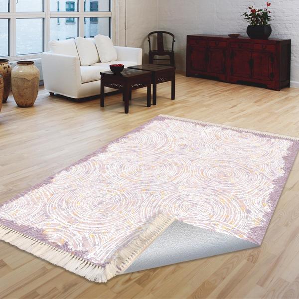 Milano Yıkanabilir Dekoratif Halı Kaymaz Taban | 8mm | MLN-DOT-HT141