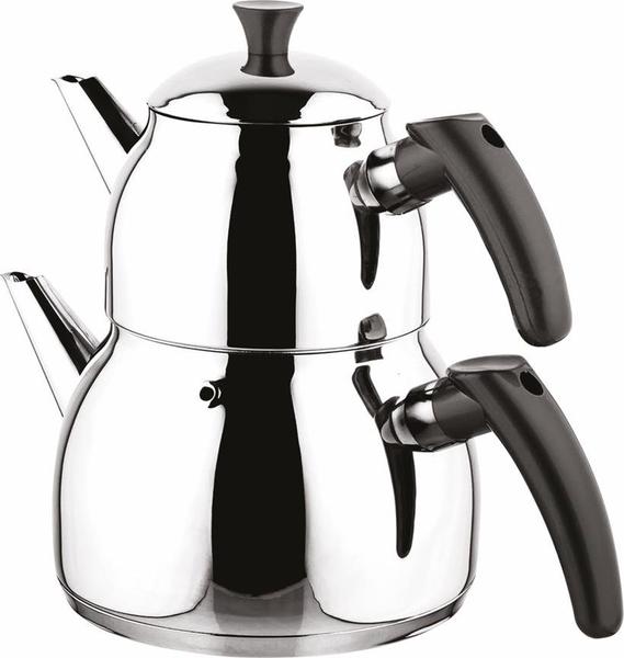 Hoffmanns Dila Orta Boy Çaydanlık 2.6 Litre | İndüksiyon | Siyah | 10450