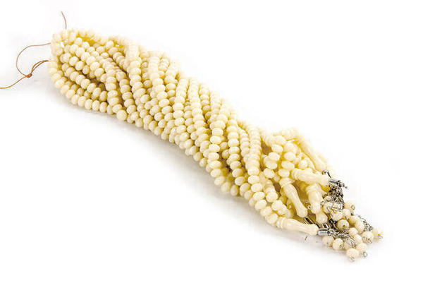 كريستال لوك 99 مسبحة مولود هدية للحج والعمرة 10 قطع شمام