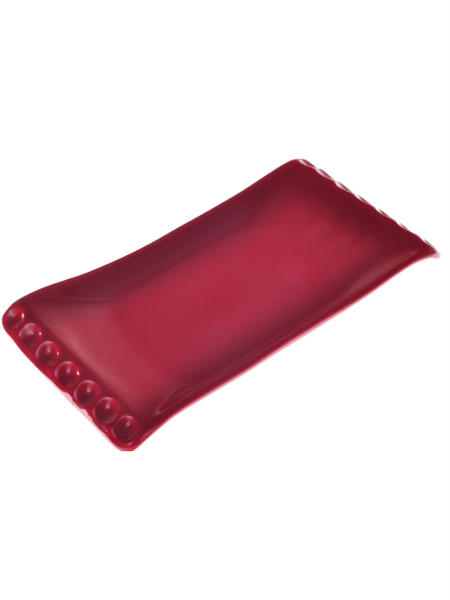 Red Selen Kayak Plate 24 Cm 2 Pieces | Keramika