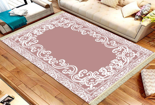 Roland 5'li Yıkanabilir Halı Seti | Gülkurusu | roland-3102-rose