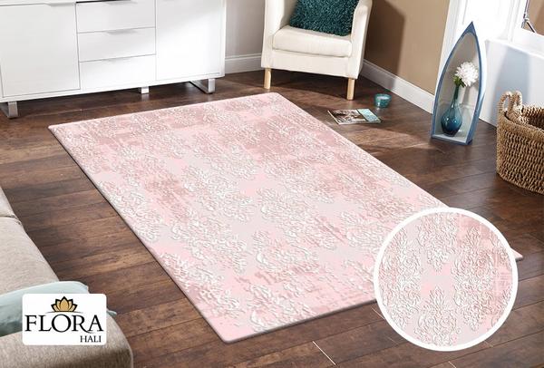 Flora Rhodos Collection Halı | Pembe | F-6590-Pink