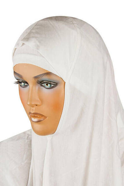 طقم غطاء الرأس بونيلي الجاهز كريم -1154