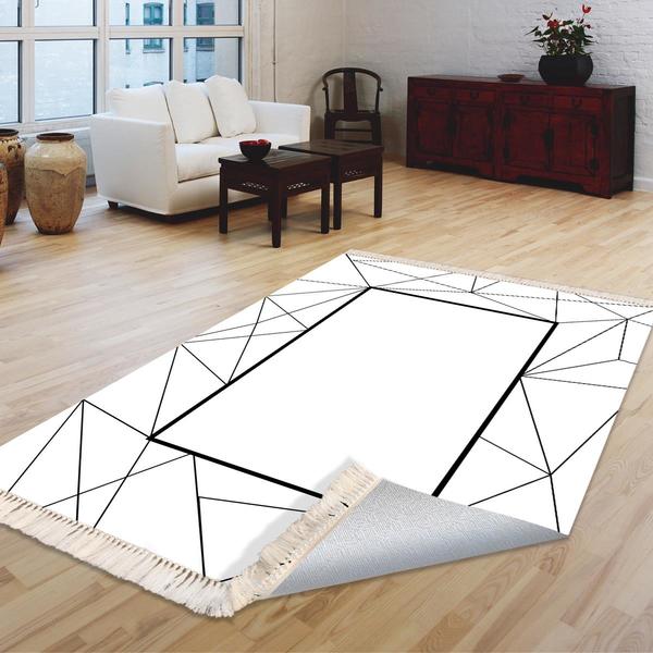 Milano Yıkanabilir Dekoratif Halı Kaymaz Taban | 8mm | MLN-DOT-HT429