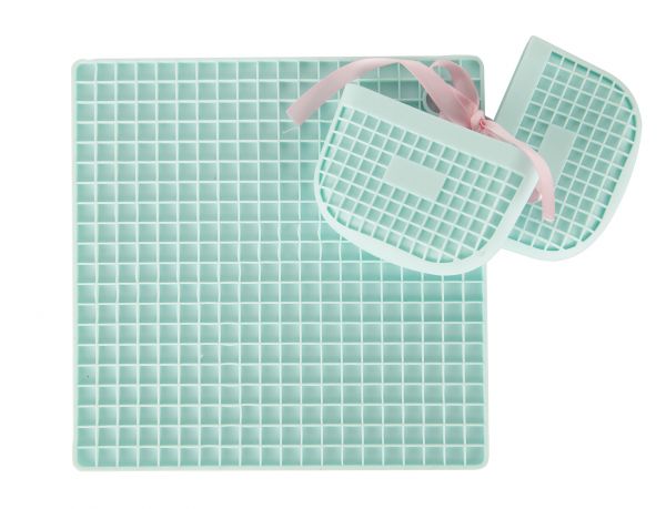 048-12-silicone mint 3-piece trivet handle set