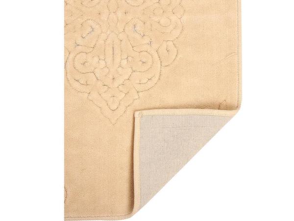 Ottoman Cotton Bath Mat Set 2-Piece Cappucino