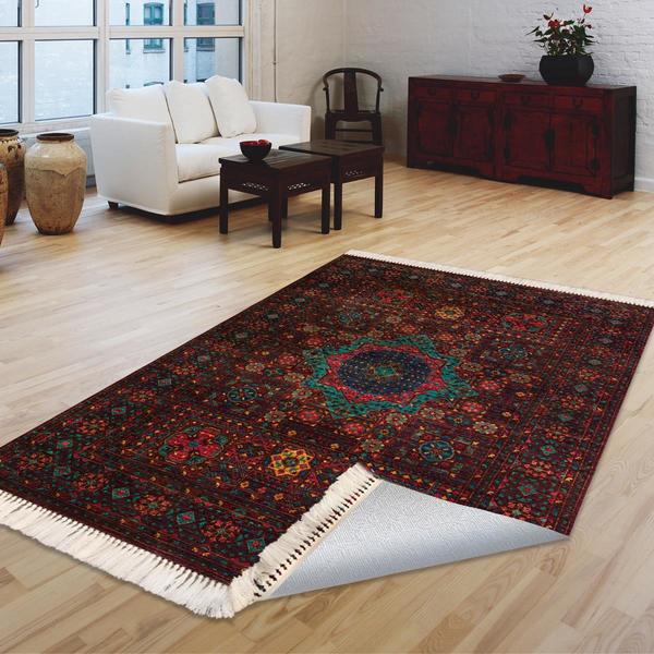 Milano Yıkanabilir Dekoratif Halı Kaymaz Taban | 8mm | MLN-DOT-HT916