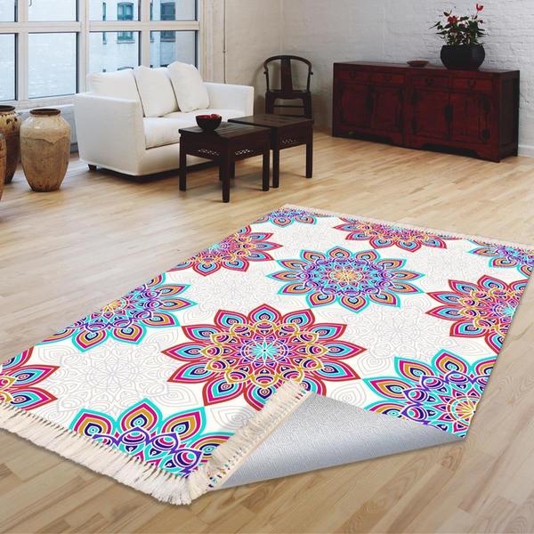 Milano Yıkanabilir Dekoratif Halı Kaymaz Taban | 8mm | MLN-HS482-1