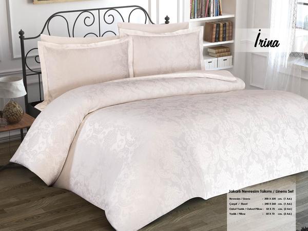 طقم غطاء لحاف بلاتينيوم مزدوج من مينتيكس - ايرينا بياز