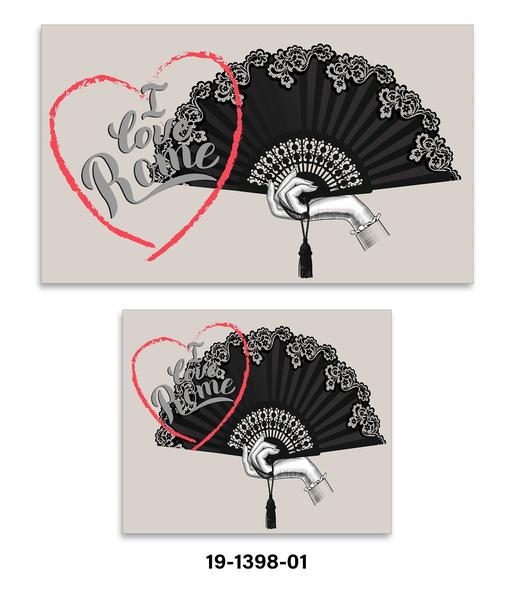 Bayev Fan Djt. 2 Piece Bath Mat Set Closet Set 1398 01