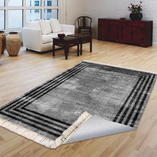 Milano Yıkanabilir Dekoratif Halı Kaymaz Taban | 8mm | MLN-DOT-HT486