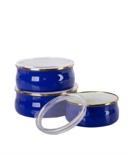 اكار | Qualita فراغ مغطى باللون الأزرق 14/16/18 سم