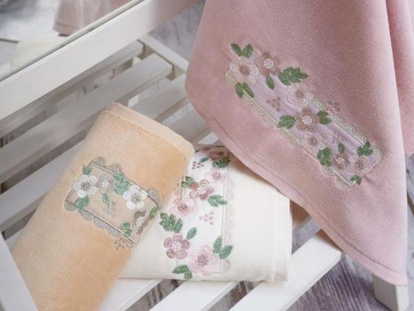 Serviette pour le visage en bambou 3 pièces Fancy Daisy Frame | Loisir