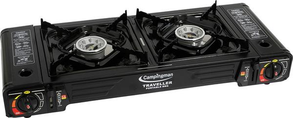 Campingman 2'li Seyyar Taşınabilir Gaz Ocağı