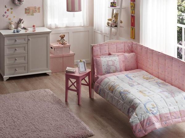 Taç Sweet Animals Bebek Uyku Seti - Pembe