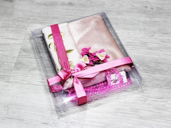 İğne Oyalı Yasin Seti Pembe