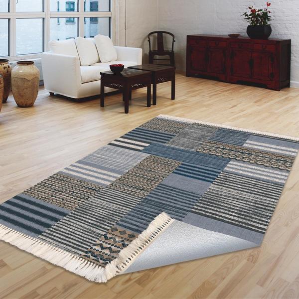 Milano Yıkanabilir Dekoratif Halı Kaymaz Taban | 8mm | MLN-DOT-HT177