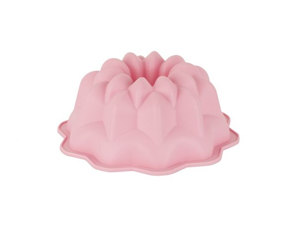 048-12-سيليكون شكل نجمة وردي فاتح. قالب كيك 23x9.5 سم