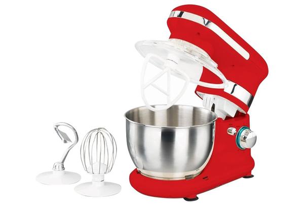 Korkmaz Retro Mix Stand Mikser | 600W | Kırmızı | A482-01