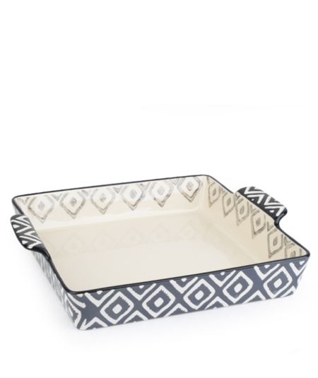 Acar | Pot à Four Rectangulaire en Céramique 30,5 x 26 x 5,5 cm