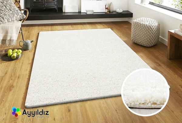 Ayyildiz Life Shaggy Halı 100% PP Shaggy 30mm 2000gr | Krem | 1500Cream