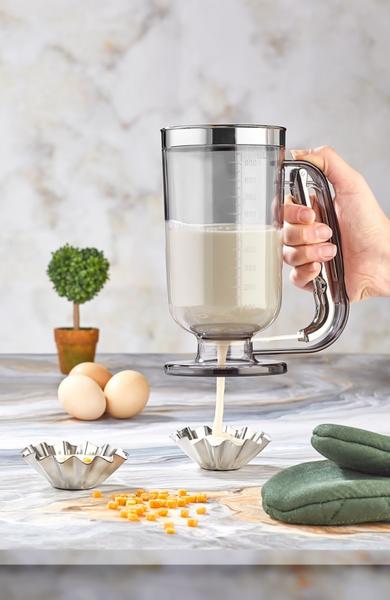 Vip Ahmet Teigspender - Transparent geräuchert | VIPAHMET-VP-191