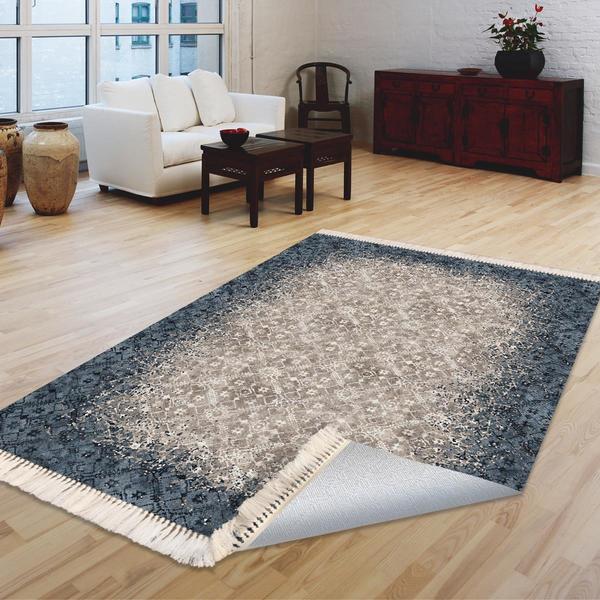 Milano Yıkanabilir Dekoratif Halı Kaymaz Taban | 8mm | MLN-DOT-HT246