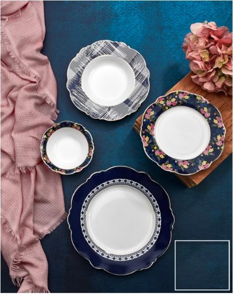 Bayev 24 Stück Bone China Dinner Set - 101205