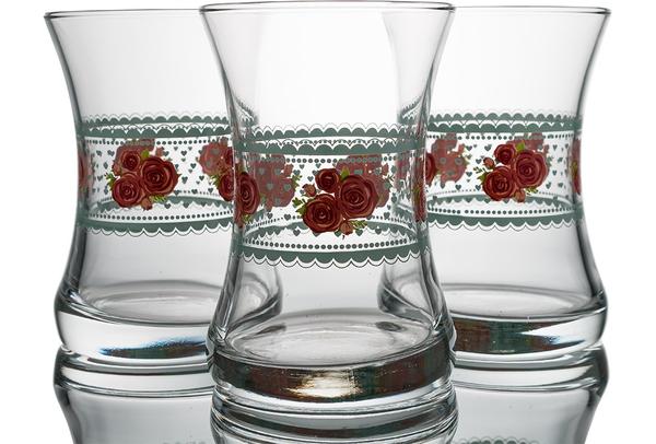 Lav 6'lı Lora Çay Bardağı 155cc | Mavi | Lav-lora-zen313